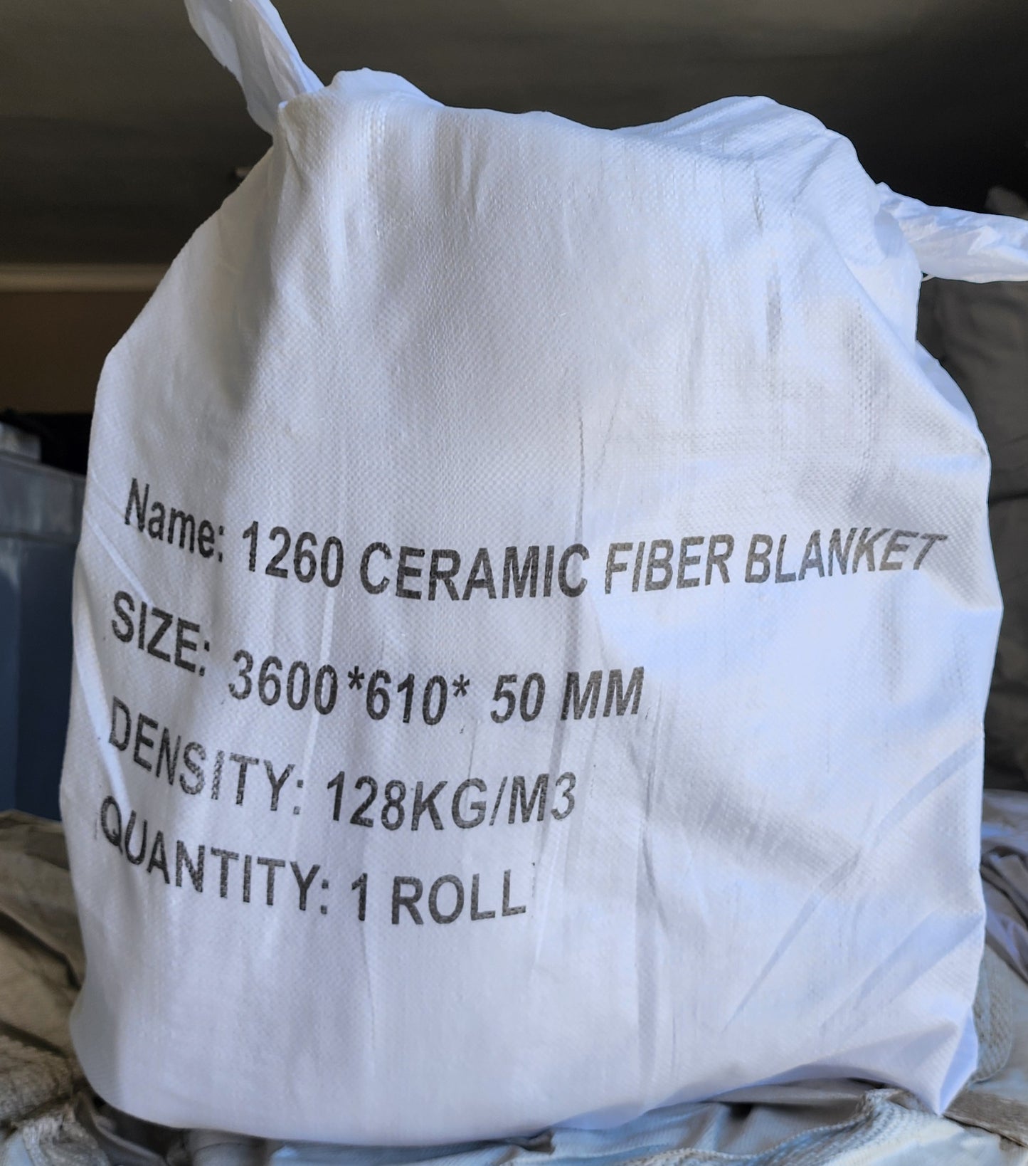 Ceramic Fibre Blanket 3600x610x50mm Density 128